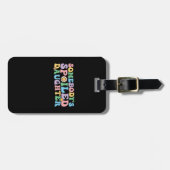 グルーヴレトロ誰かの甘えた娘 ラゲッジタグ (正面横)