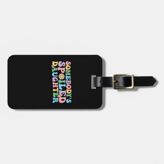 グルーヴレトロ誰かの甘えた娘 ラゲッジタグ (正面横)