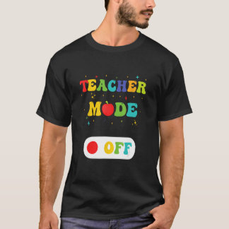 グルーヴ先生モードオフ学校の最後の日 Tシャツ