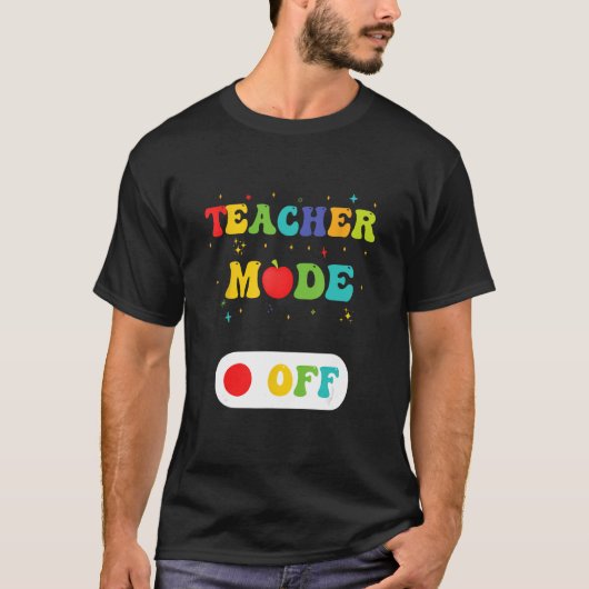 グルーヴ先生モードオフ学校の最後の日 Tシャツ (正面)
