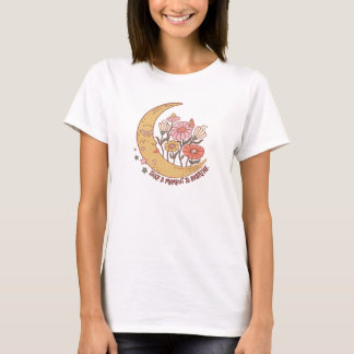 グルーヴ・ボーホ・ムーン・フローラを吸う Tシャツ