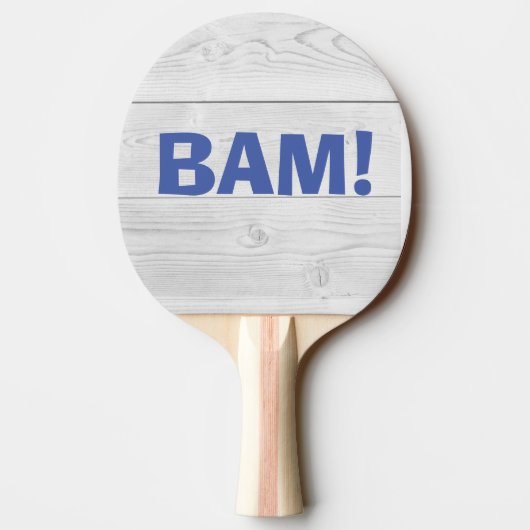 グレおもしろいー素朴グウッドゲーム 卓球ラケット (裏面)