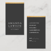 グレお洒落ー(アポイントメント) 予約カード (正面/裏面)