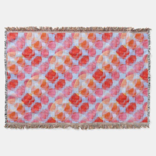 グレア(デザインテクスチャ背景) スローブランケット (正面)