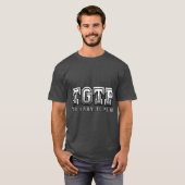 グレイすぎて遊べない Tシャツ (正面フル)