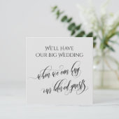 グレイときに私たちはあなたを延期したハグ結婚できる 招待状 (スタンド正面)