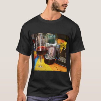 グレイのアクセント オーバーサイズ Tシャツ