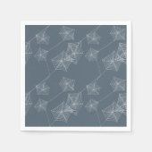 グレイのクモの巣、ハローウィンパーティ スタンダードカクテルナプキン (正面)