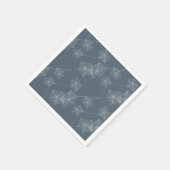 グレイのクモの巣、ハローウィンパーティ スタンダードカクテルナプキン (角)