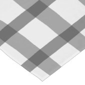 グレイアンドホワイトファームハ素朴ウス ロングテーブルランナー (コーナー)