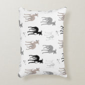 グレイイタリアンハウンズとホイッペッツが世紀中モダン頃 アクセントクッション (正面(垂直))