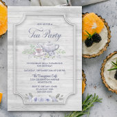 グレイウッド誕生日ティーパーティー 招待状