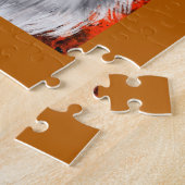 グレイウルフアート ジグソーパズル (側面)