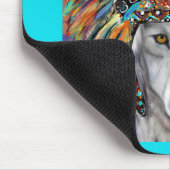 グレイウルフアート マウスパッド (コーナー)