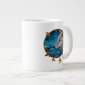 グレイウルフザクエ素晴らしスト ジャンボコーヒーマグカップ (正面右)