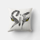 グレイウルフ素晴らしタイポグラフィシフ クッション (裏面)