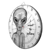 グレイエイリアン、私が信じ望む ダーツボード (正面右)