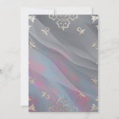 グレイエレガントク縁どク・キンセアニラ 招待状 (裏面)