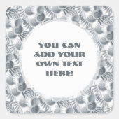 グレイエレガントグリーンピーターアールデコローアリング20s スクエアシール (正面)