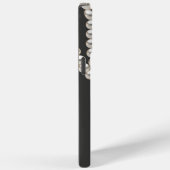 グレイエレガントパールネックレス Case-Mate iPhoneケース (裏面 / 右)