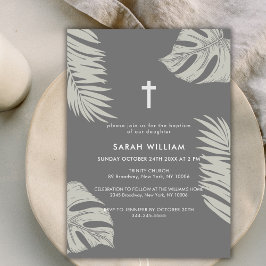 グレイエレガントボホ離れバプテスマ 招待状