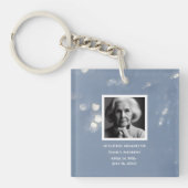 グレイエレガント追悼の葬儀記念碑 キーホルダー (正面)