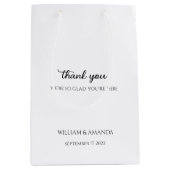 グレイガーデン抱き枕ホワイト ミディアムペーパーバッグ (正面)