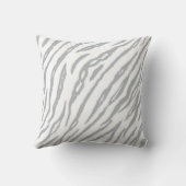 グレイガーリートラストライプアニマルプリント（名前） クッション (裏面)