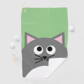 グレイキティキャット ゴルフタオル (インサイチュ)