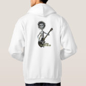 グレイギタリスト パーカ (裏面)