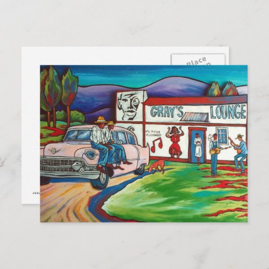 グレイギャラリー:ジュケジョインジャムラウンジ ポストカード (正面/裏面)