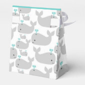 グレイクジラテーマベビーシャワー フェイバーボックス (裏面サイド)