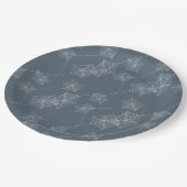 グレイクモのウェブハローウィンパーティ ペーパープレート (アングル)