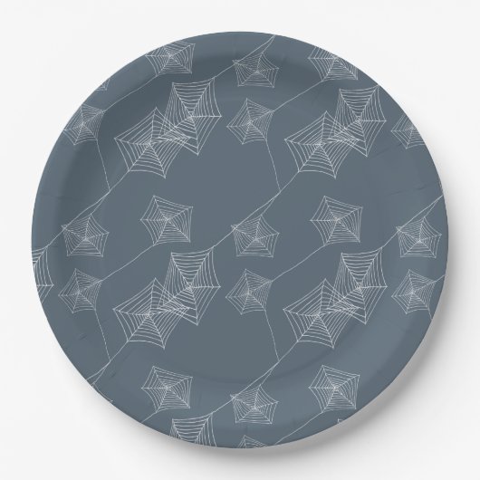 グレイクモのウェブハローウィンパーティ ペーパープレート (正面)