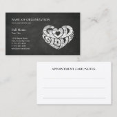 グレイクリスチャン教会の牧師 | 宗教省 予約カード (正面/裏面)