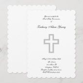 「グレイクロス」招待状 招待状 (正面/裏面)