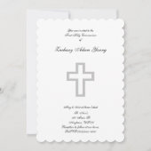 「グレイクロス」招待状 招待状 (正面)