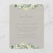 グレイゲスノーベリー+ユーカリ結婚のリハーサル エンクロージャーカード (正面)