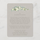 グレイゲスノーベリー+ユーカリ結婚の方向 エンクロージャーカード (正面)