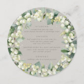 グレイゲスノーベリー+ユーカリ3コ結婚ース メニュー (正面)