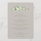 グレイゲスノーベリー+ユーカリ3コ結婚ース メニュー (正面)