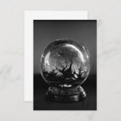 グレイサイキッククリスタルボール サンキューカード (正面/裏面)