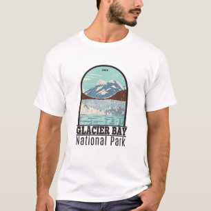 グレイシアベイ国立公園アラスカヴィンテージTシャツ Tシャツ