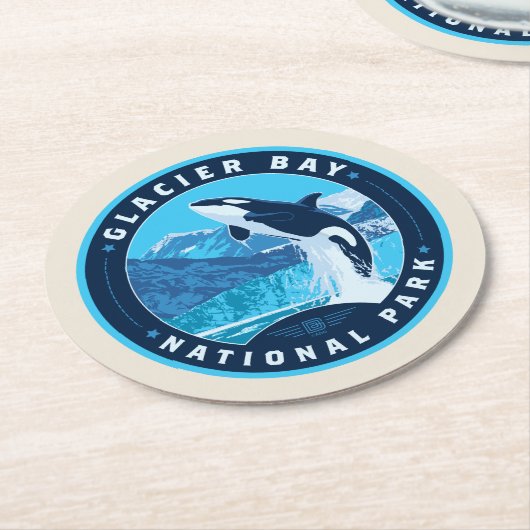 グレイシアベイ国立公園 ラウンドペーパーコースター (アングル)