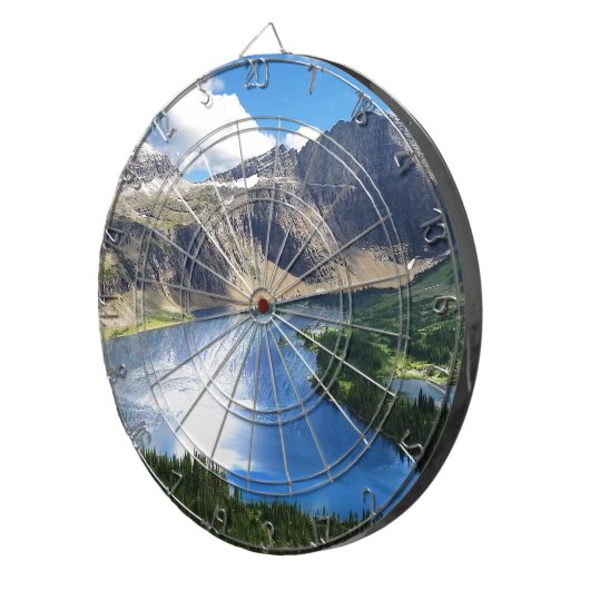 グレイシャナショナルパークに隠された湖 ダーツボード (正面右)