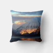 グレイシャナショナルパーク、マクドナルド湖 クッション (裏面)