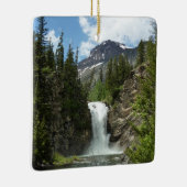 グレイシャランニングー国立公園の秋ズイーグル セラミックオーナメント (右)