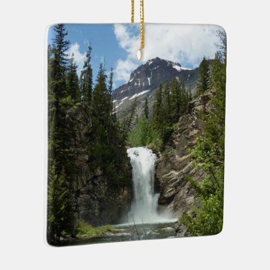 グレイシャランニングー国立公園の秋ズイーグル セラミックオーナメント (右)