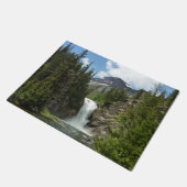 グレイシャランニングー国立公園の秋ズイーグル ドアマット (アングル)