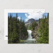 グレイシャランニングー国立公園の秋ズイーグル ポストカード (正面/裏面)